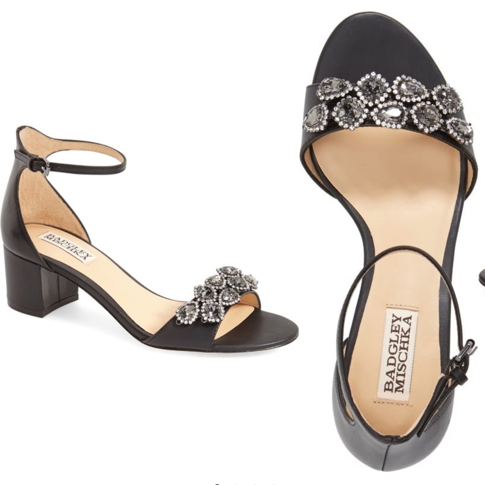 Badgley Mischka~ Clove Embellished Sandal